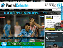 Tablet Screenshot of portalceleste.com.ar